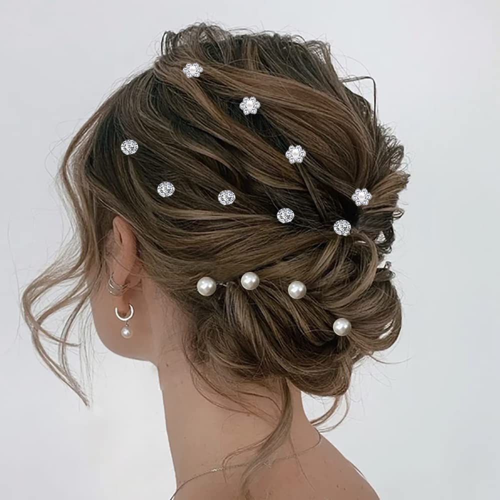 Épingle LAPOHI spirale perle en gros plan, style élégant pour mariage.