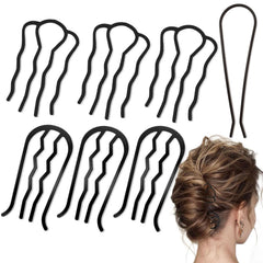 LAPOHI peigne-cote-metal-ensemble: sept pieces pour styles variés et élégants.
