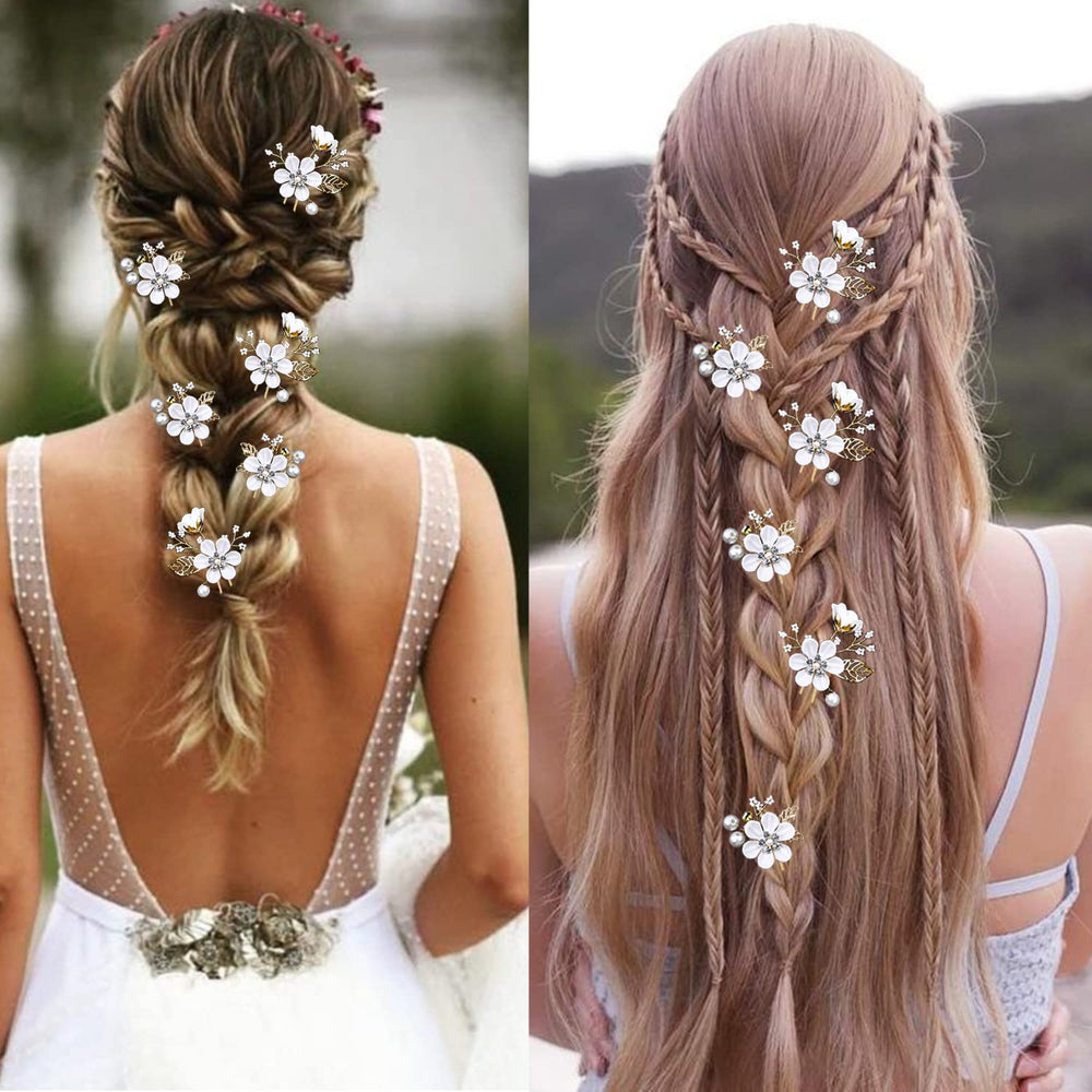 Pinces LAPOHI coiffure soirée mariage, maintien sûr et glamour.