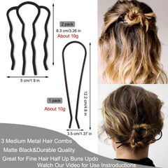 Support securise LAPOHI pour chignon elegant