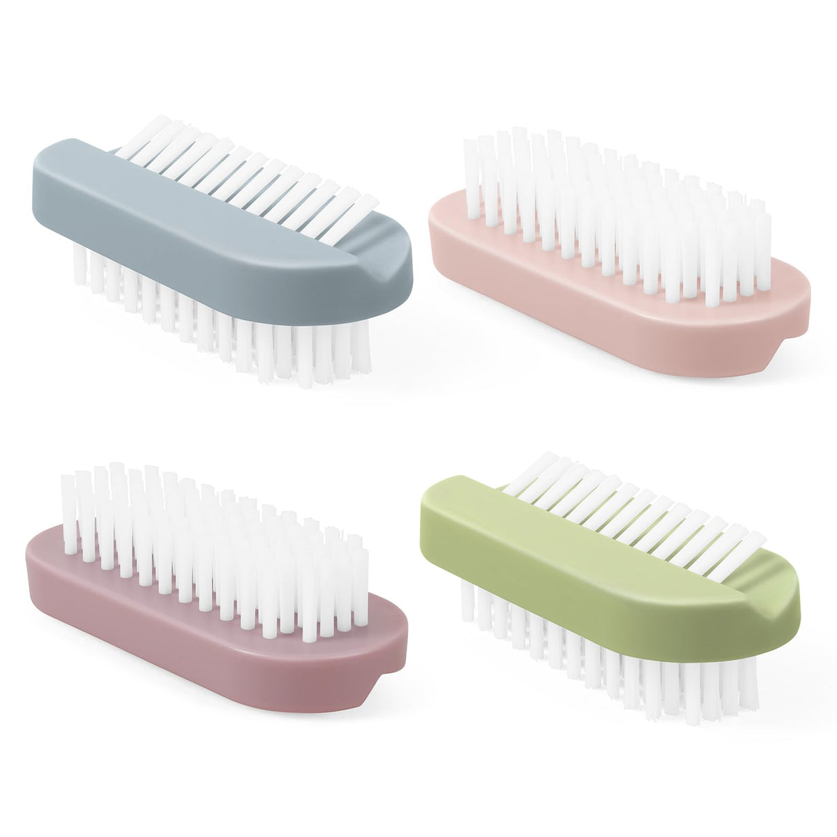 Brosse Larbois pour ongles à double face, nettoyage précis autour des ongles.