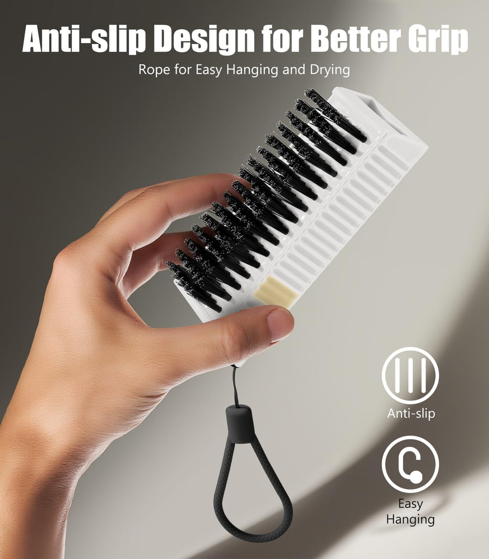 Larbois brosse pour ongles, poignée antiglisse pour une prise en main stable.
