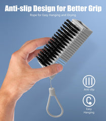 Brosse Larbois, poignée corrugée, prise en main sûre.