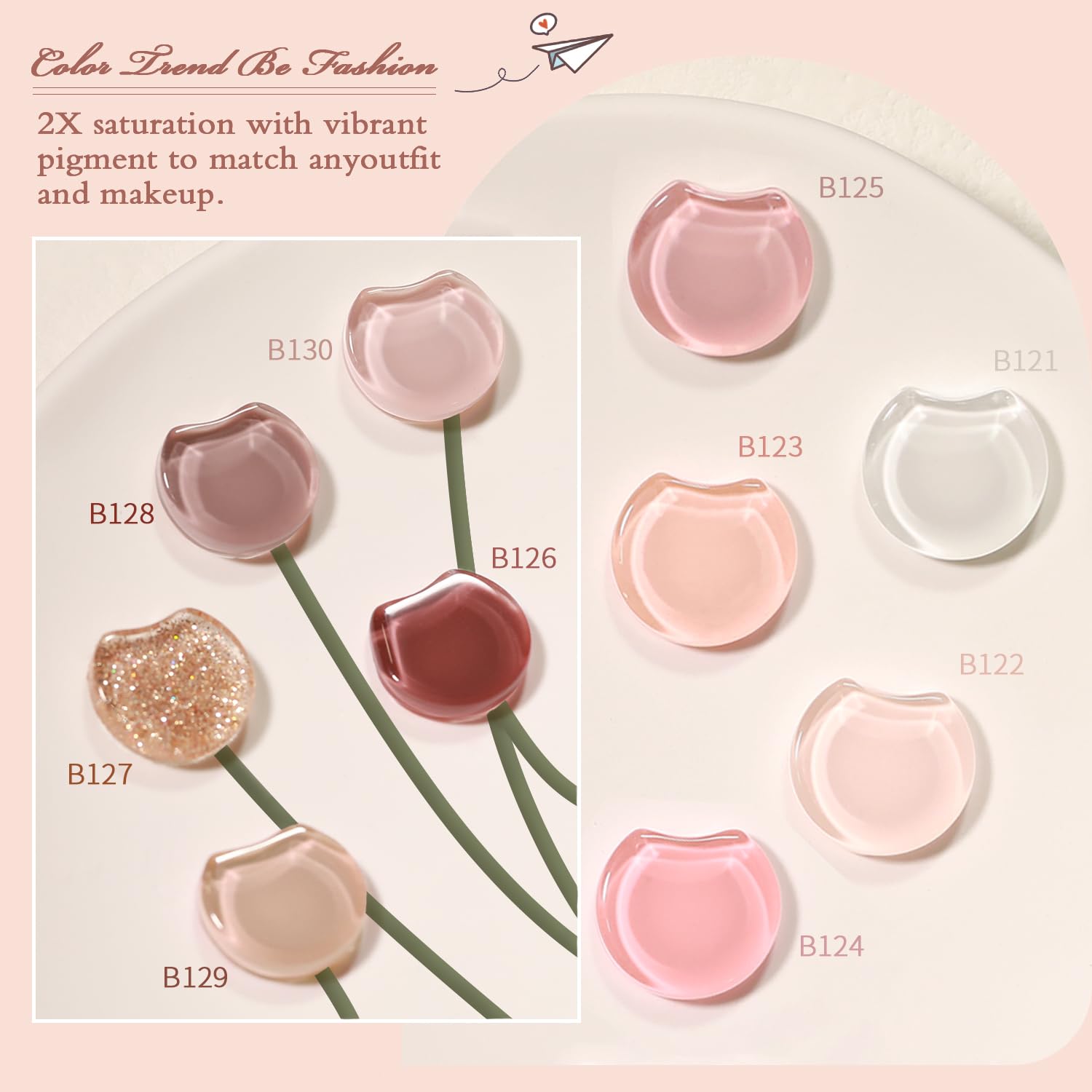 Larvall Beautpal Gel: emballage cadeau élégant et pratique.