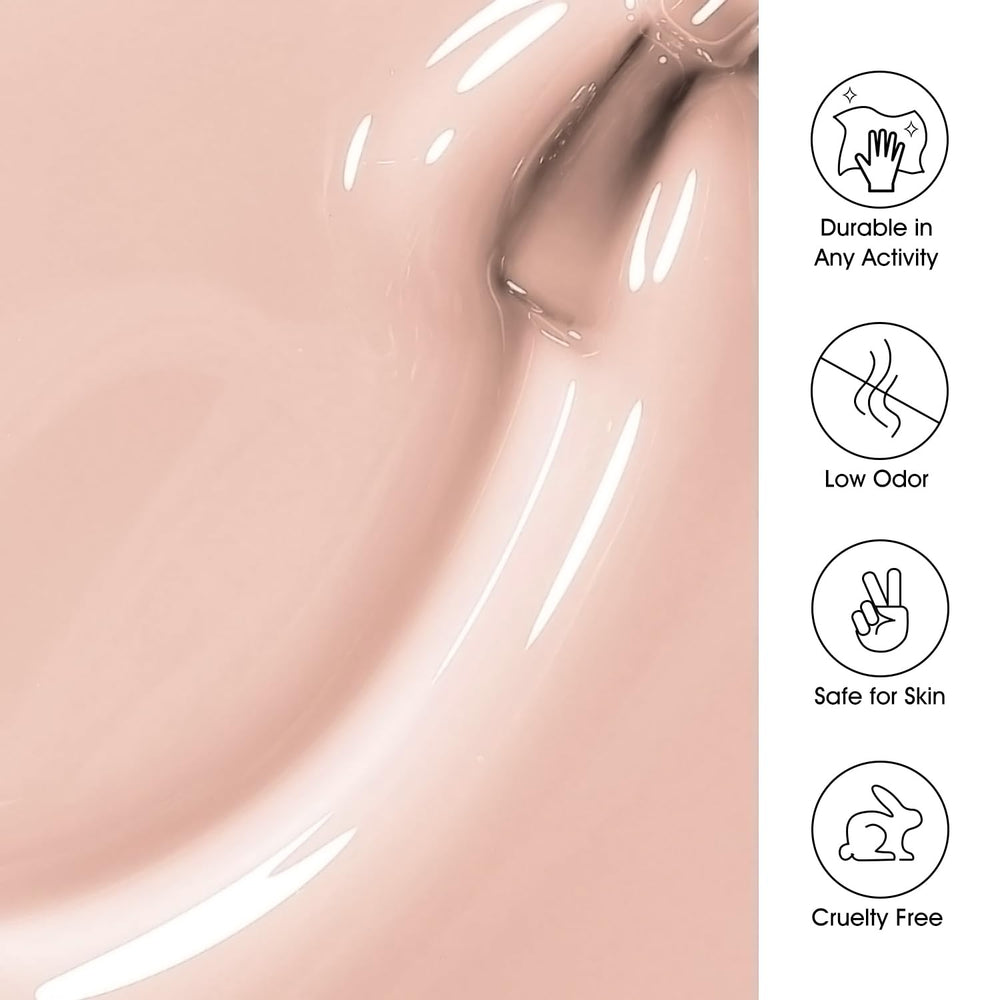 Larvall Beautpal Nude long-wear gel polish up to 21 days.