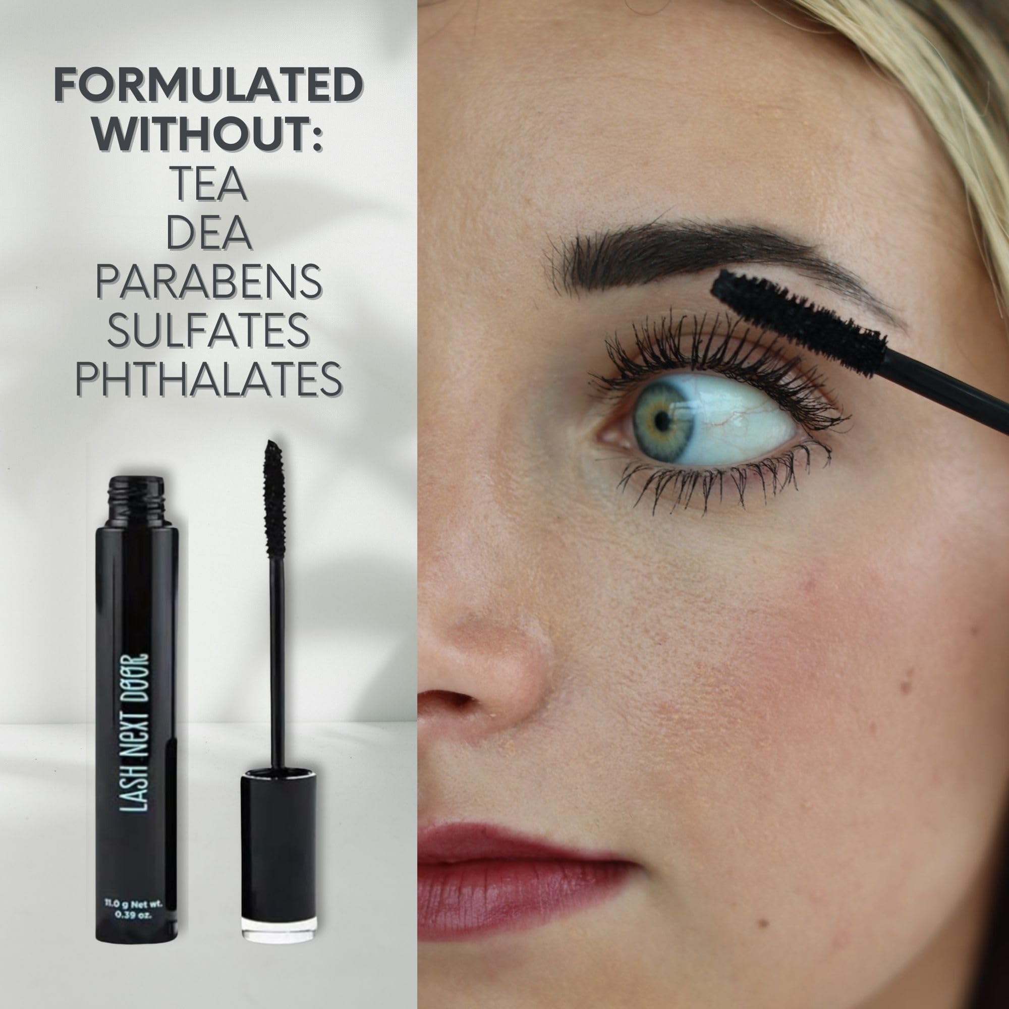 Application fluide Lash Next Door pour une mise en place précise.