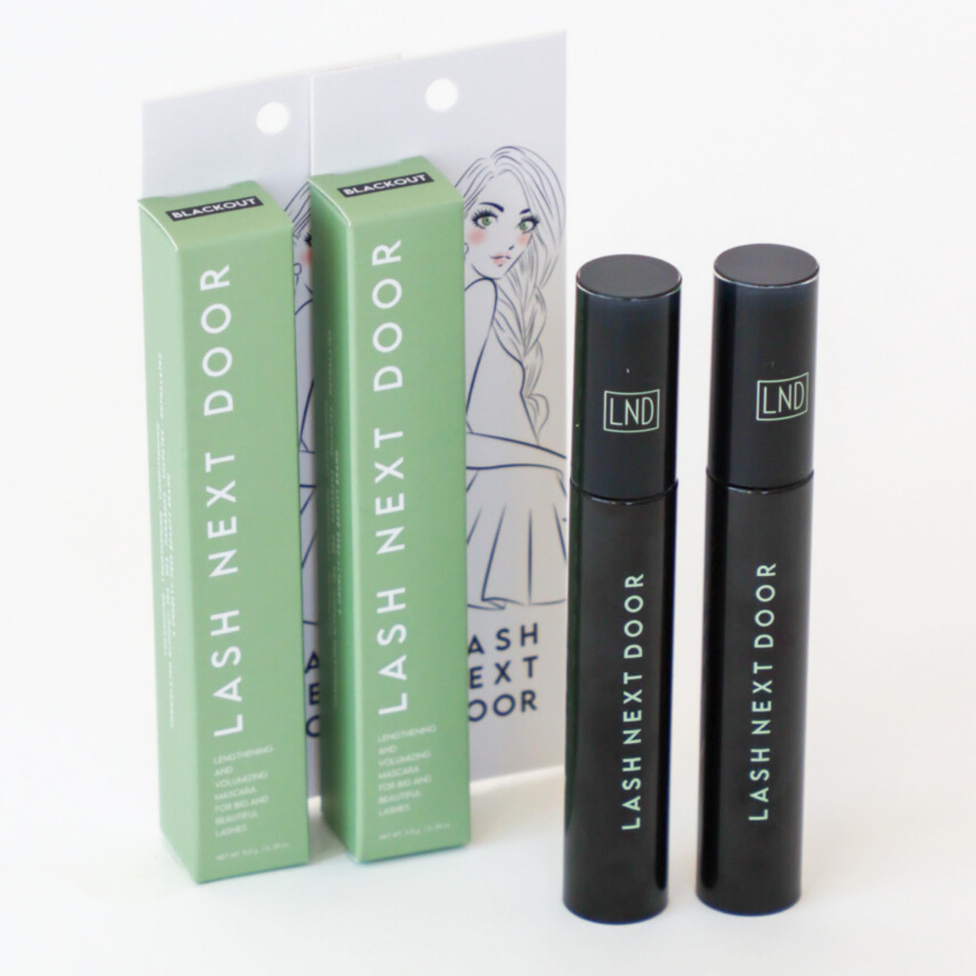 Look final Lash Next Door – cils volumineux et définis sans effort.
