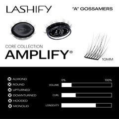 Lashify Amplify 12mm Gossamer : volume subtil pour le quotidien.