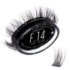 Lashify Fluffy 14mm Gossamer offre un remplissage dense pour plus de volume.