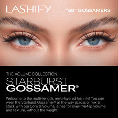 Gossamer Lashify Core et Volume pour mélanger textures et densité.