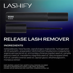 Lashify Release attente-25-30-secondes: temps optimal pour un décollement en douceur.