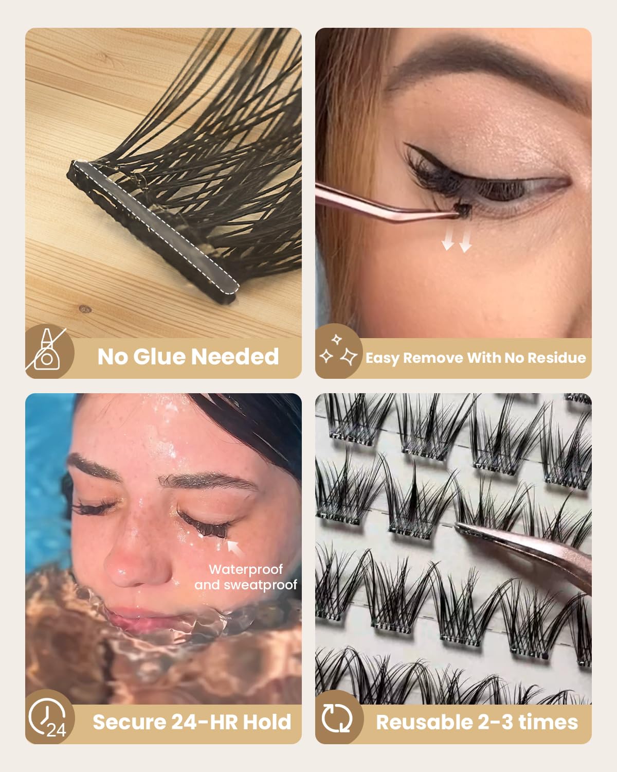 Lashterally: retrait doux sans résidu ni dommage.