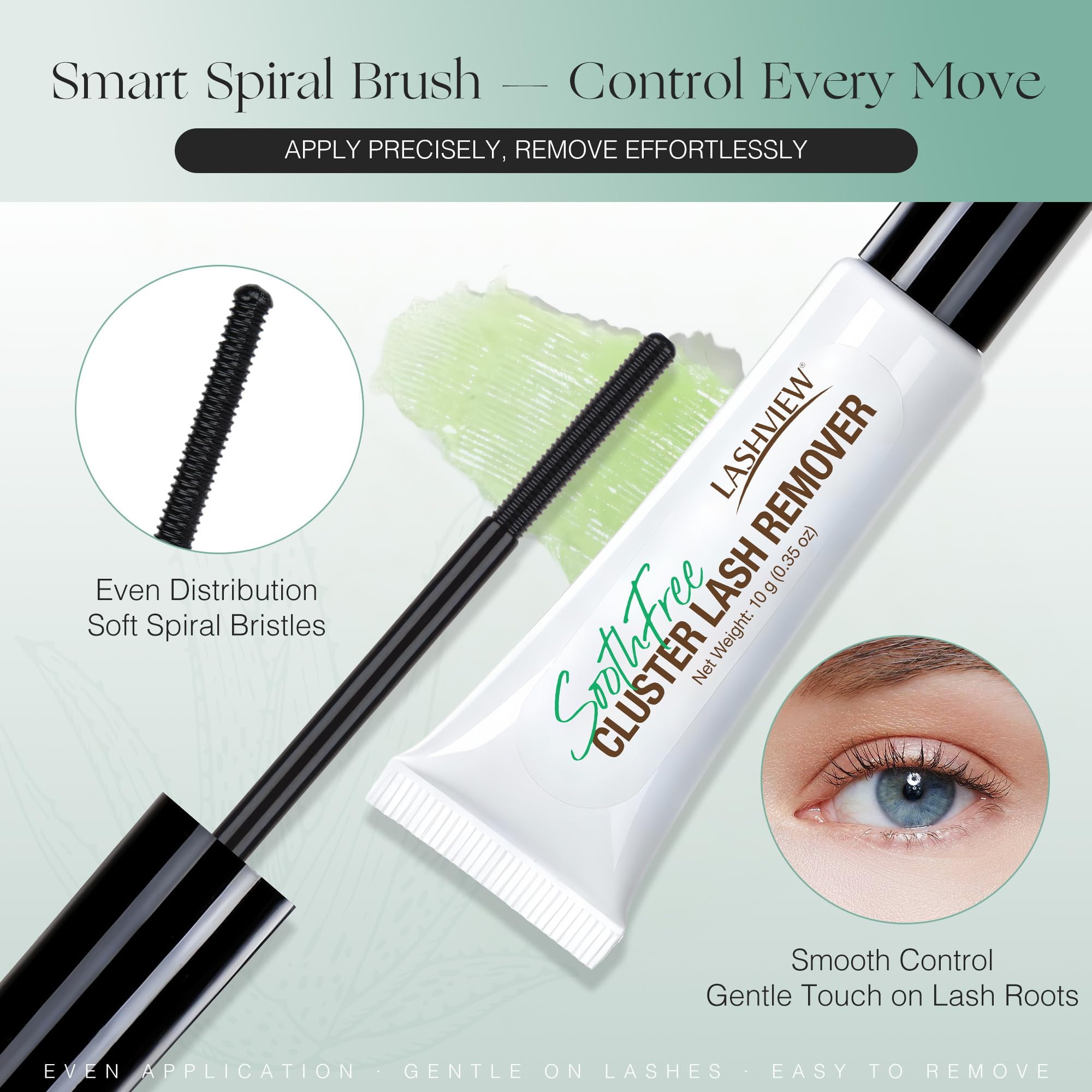 LASHVIEW application maison: utilisation aisée sans rendez-vous en salon.