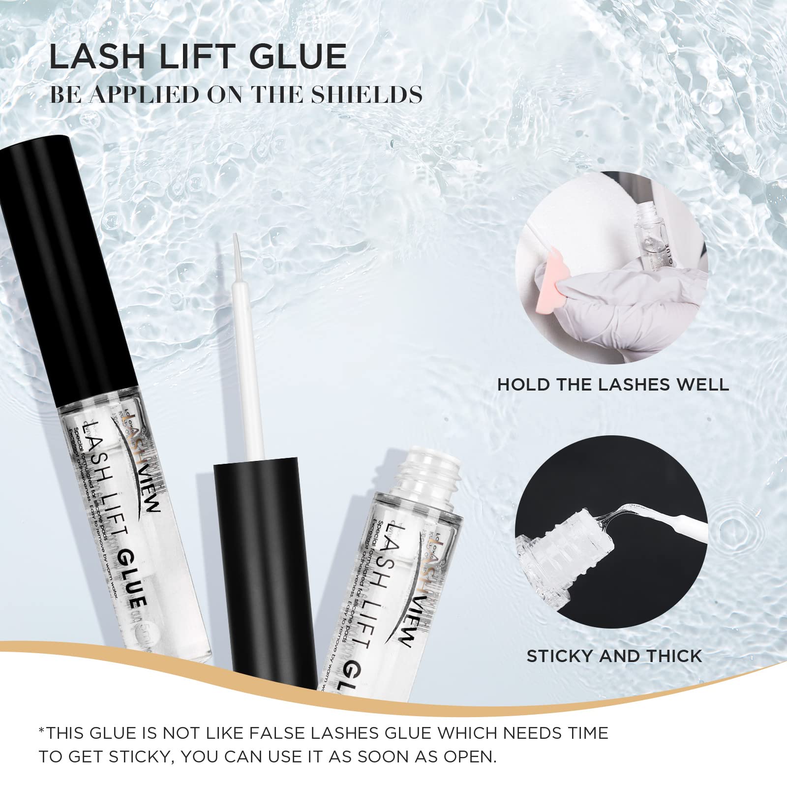 Brosse 3-en-1 LashVIEW pour définir et séparer les cils.