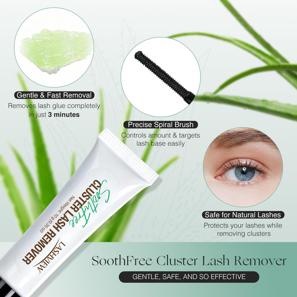 LASHVIEW brosse spiral précision: application maîtrisée et sans dégoulinement.