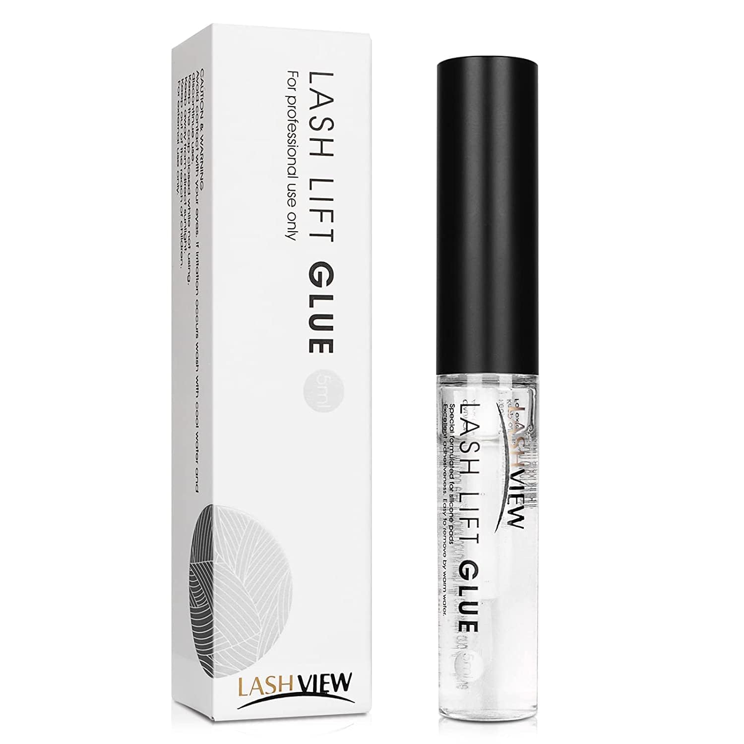 LASHVIEW Colle pour lifting des cils, flacon 5 ml, tenue précise