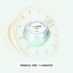 LASHVIEW Dissolvant Cils Crème—certifié MSDS et SGS, conforme aux exigences professionnelles.
