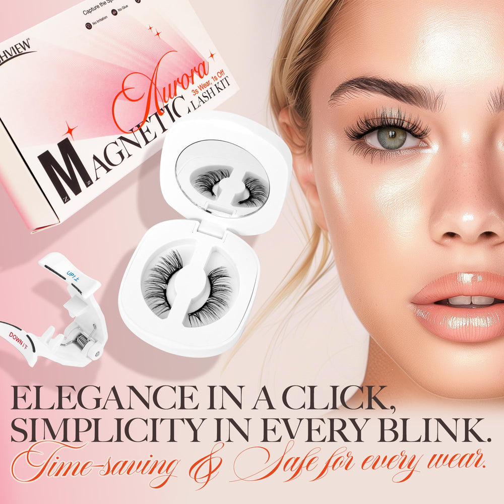 LASHVIEW easy 3-second application with included applicator