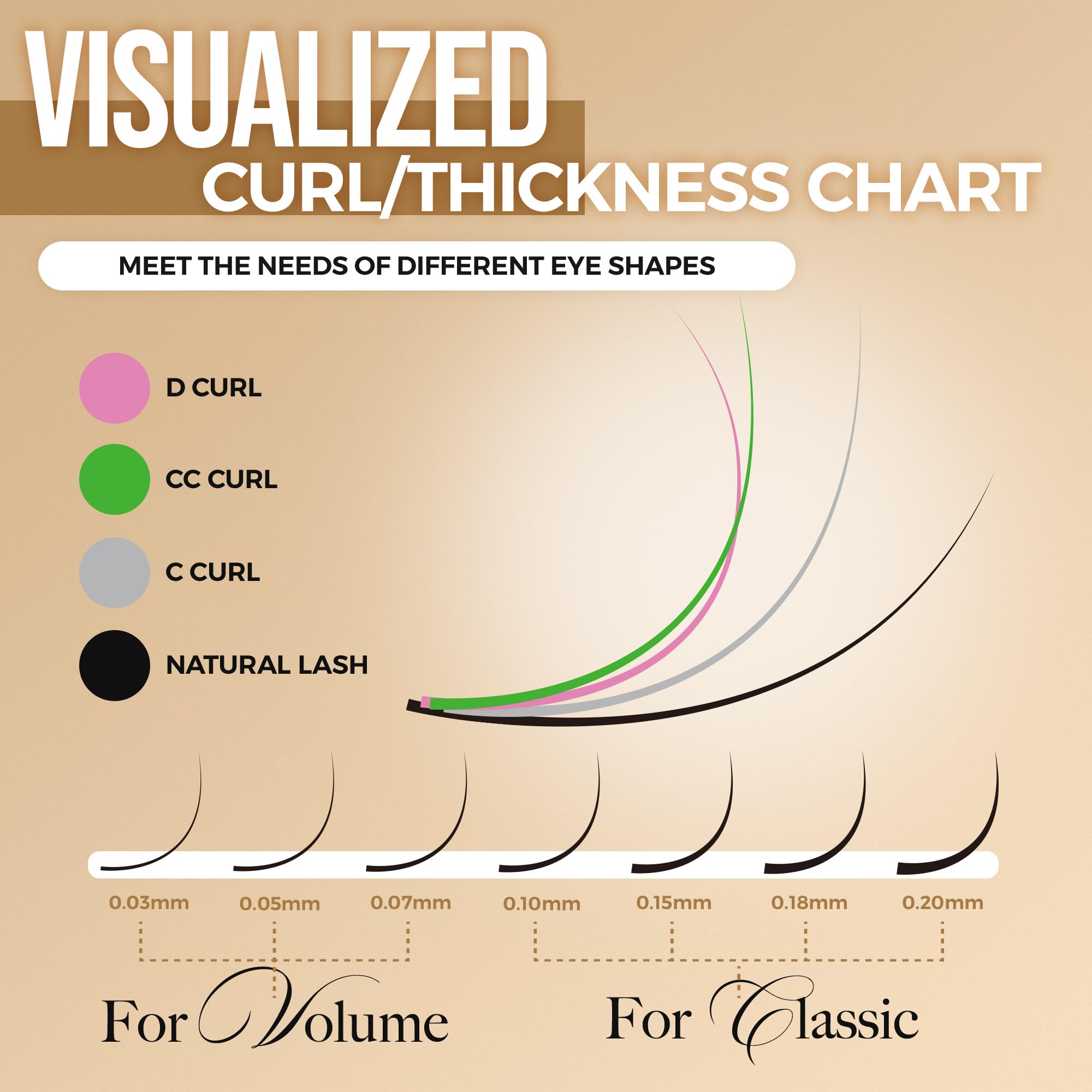 LASHVIEW effet naturel Boucle C pour un rendu subtil.