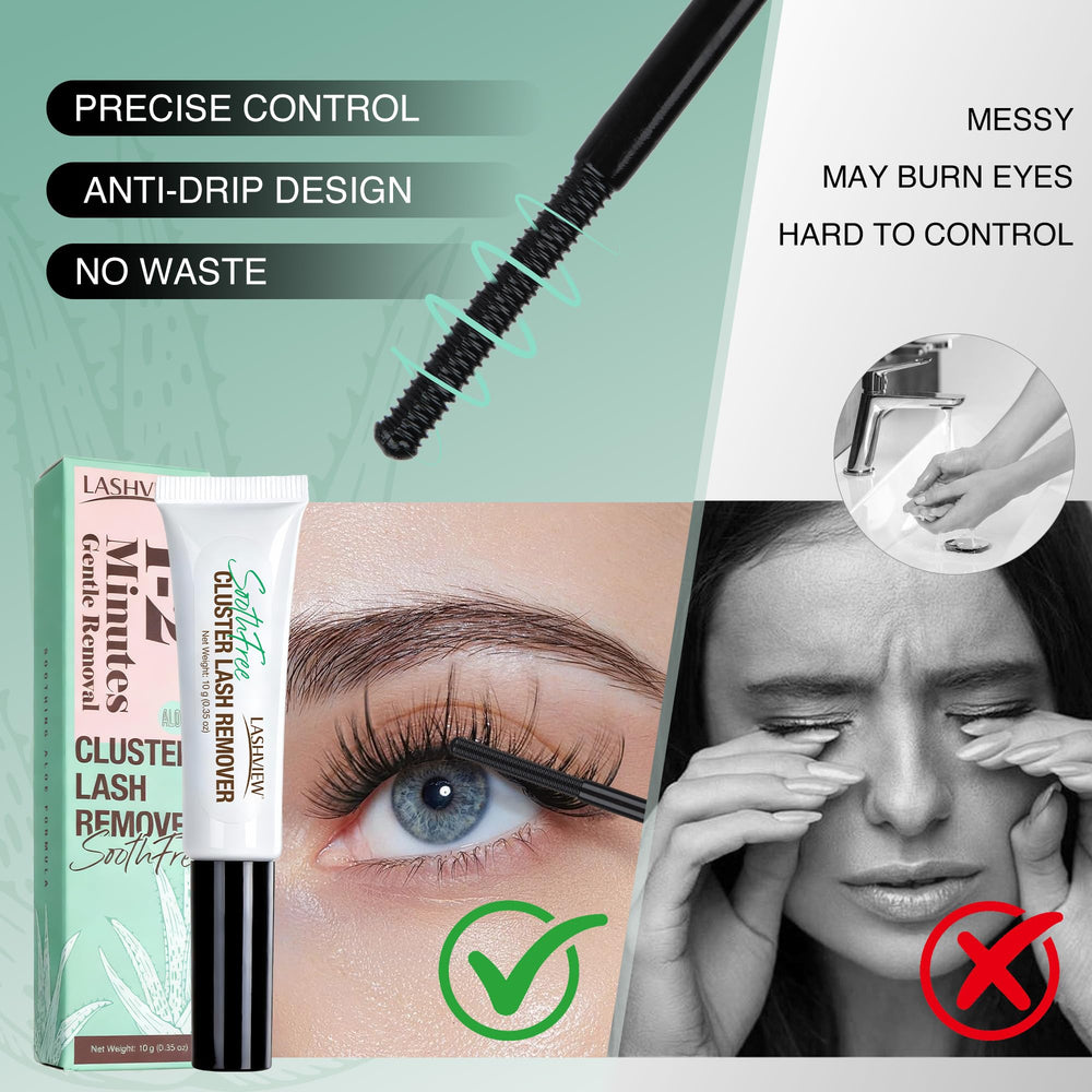 LASHVIEW extraits sophora-scutellaria: douceur pour les yeux sensibles.