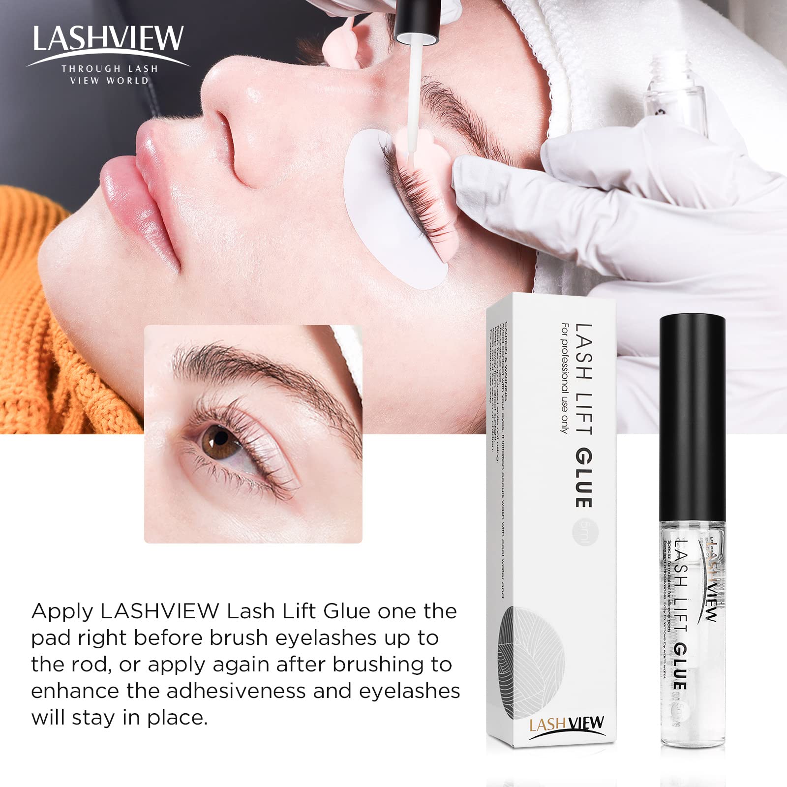 LASHVIEW Formule douce: lift confort sans irritations