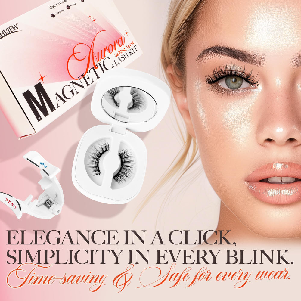 LASHVIEW Kit beaute complet: utilisation rapide sans nettoyage complexe