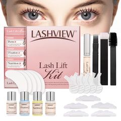 LASHVIEW kit de levage des cils - emballage élégant prêt à l'emploi