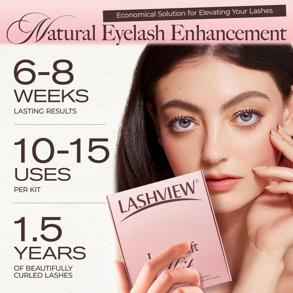 LASHVIEW kit de levage des cils - convient à tous types de cils