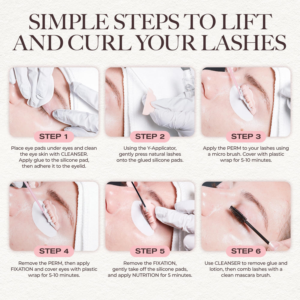 LASHVIEW kit de levage des cils - parfait pour domicile ou salon