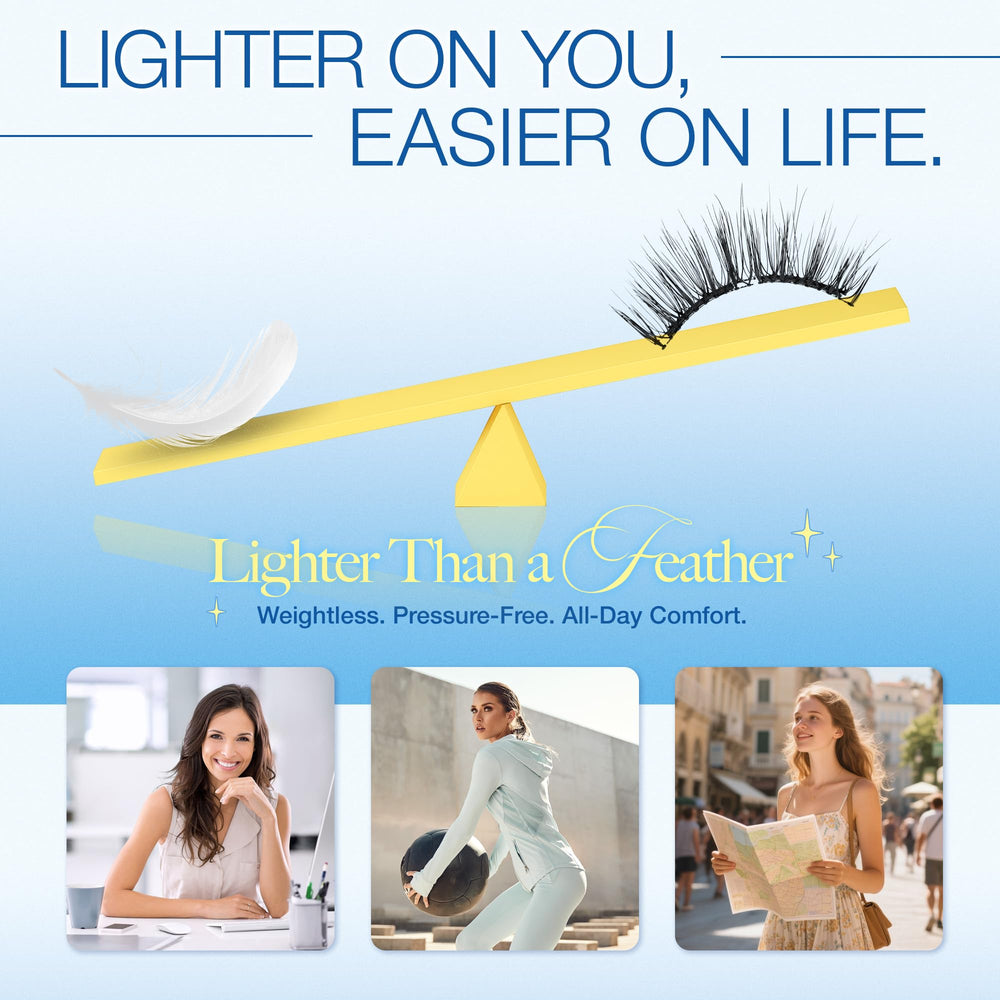 LUNAsoft natural eye-fit designed for a comfortable look
