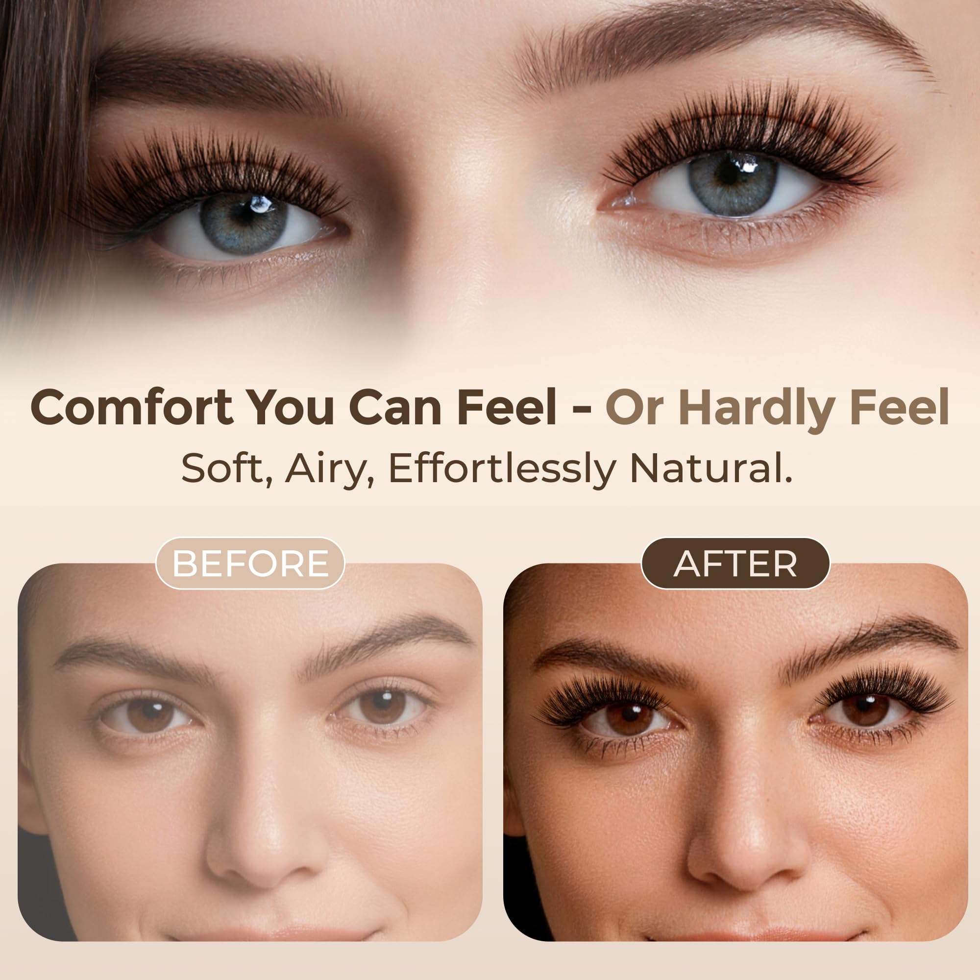 LASHVIEW NM03 application facile pour un effet volume prêt