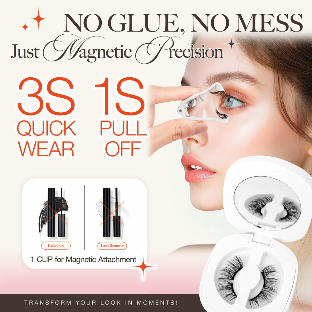 LASHVIEW reusable magnetic eyelash pack for sustainable use