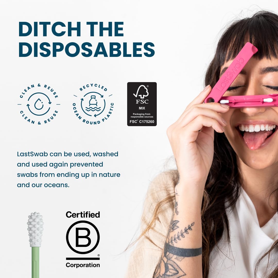 LastSwab economie-zero-dechet simplifie la routine et réduit les déchets.