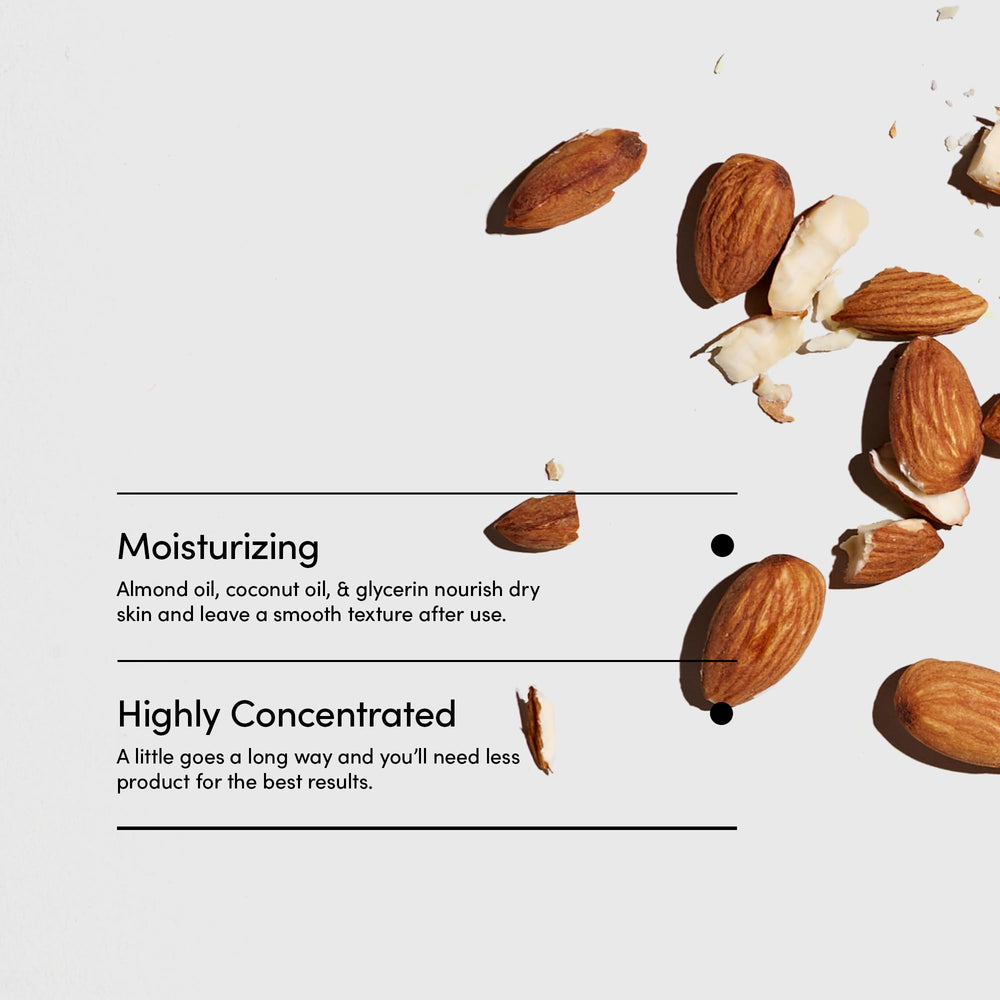 Emballage élégant et éthique de LATHER Almond Shave Crème