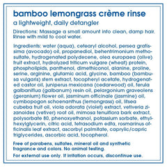 Extrait de bambou LATHER, vue en gros plan, fortifie potentiellement les cheveux