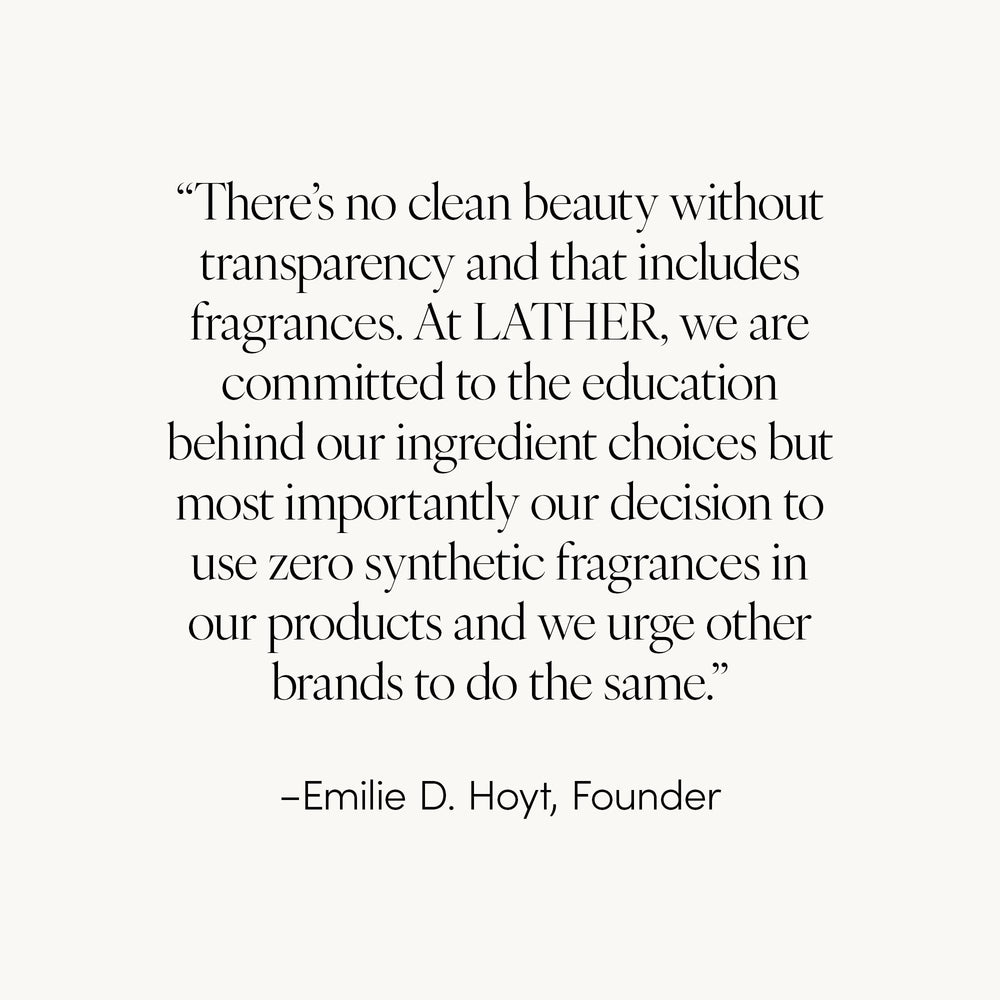 Emballage éco-responsable de LATHER Bamboo Lemongrass.