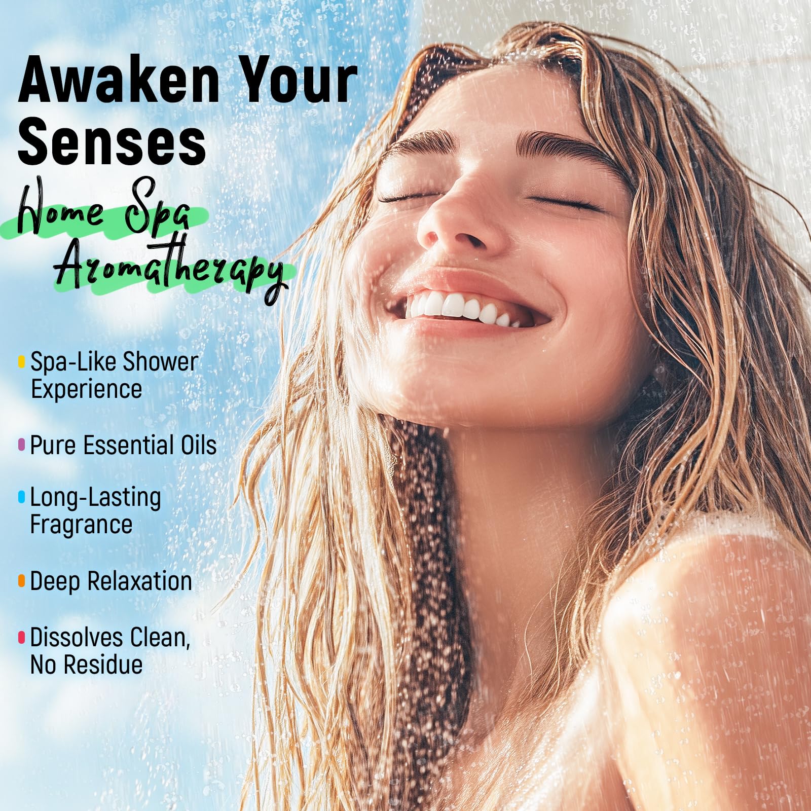 Lather Valley steamers Douche Mint Refresh revitalisant et énergisant
