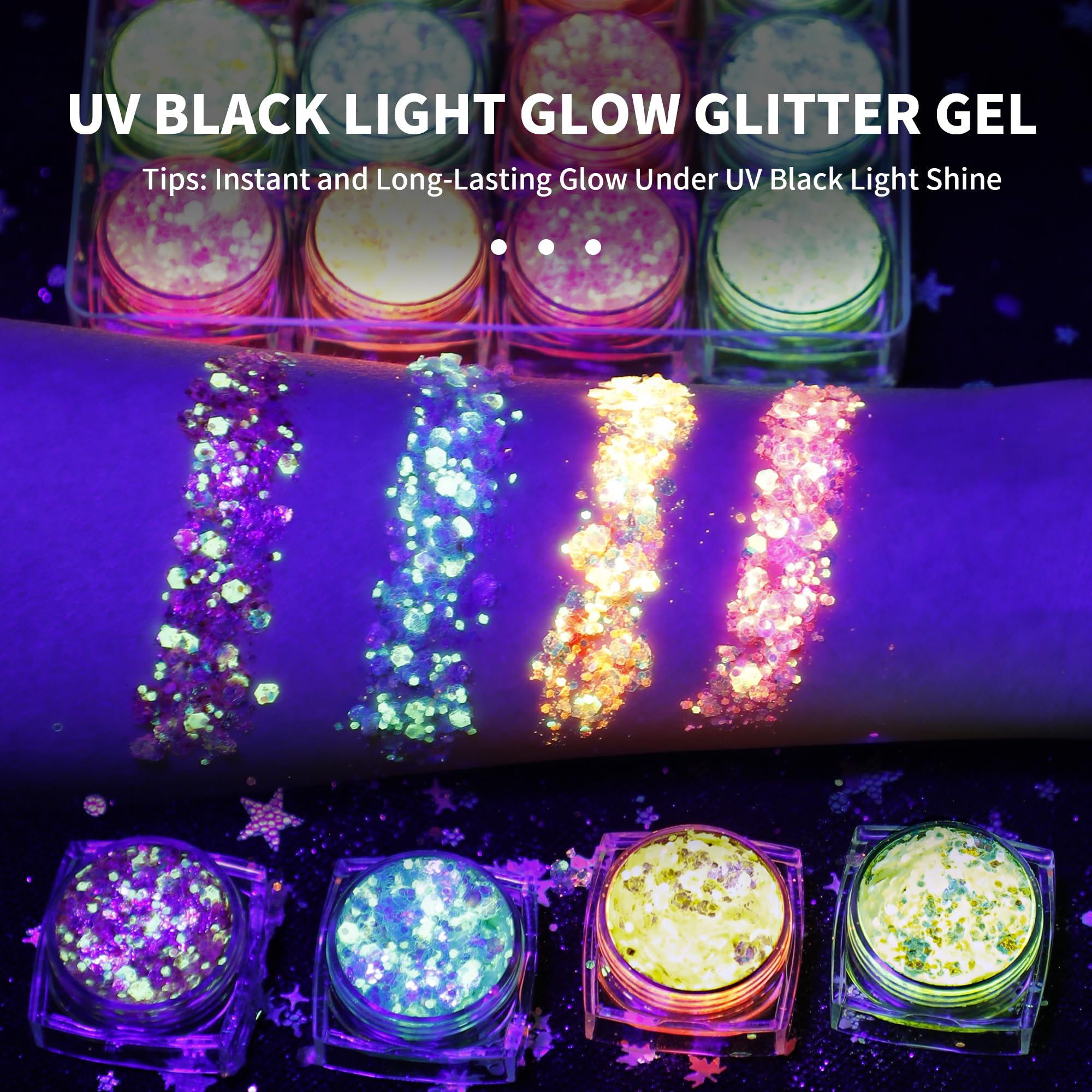 LATIBELL gel paillettes, séchage rapide et tenue durable