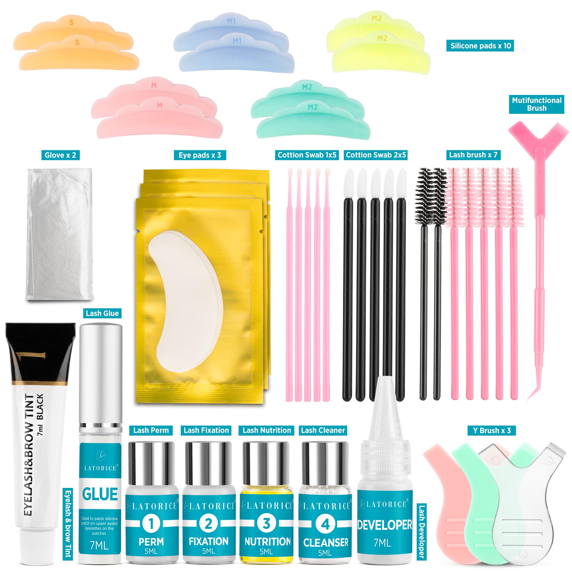 Latorice solution relevé des cils – formulation professionnelle à domicile.