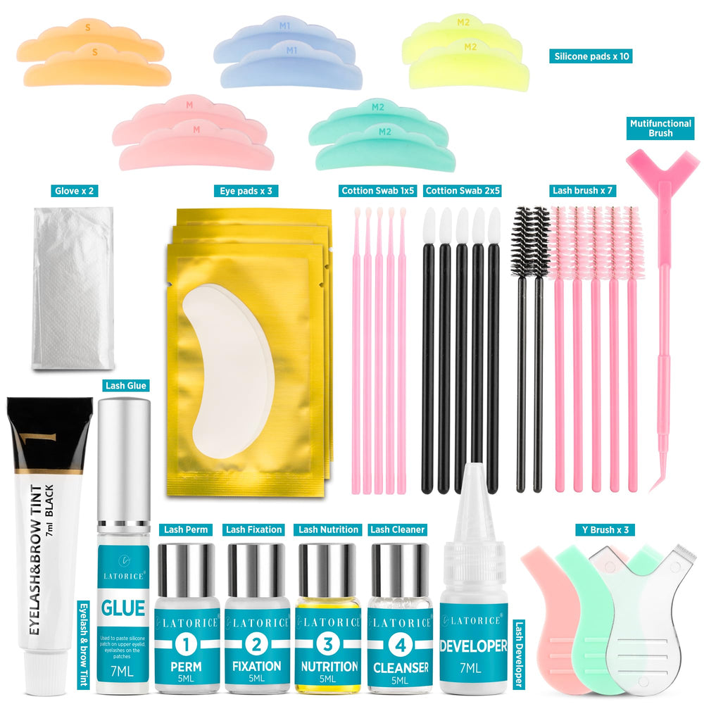 Latorice solution relevé des cils – formulation professionnelle à domicile.