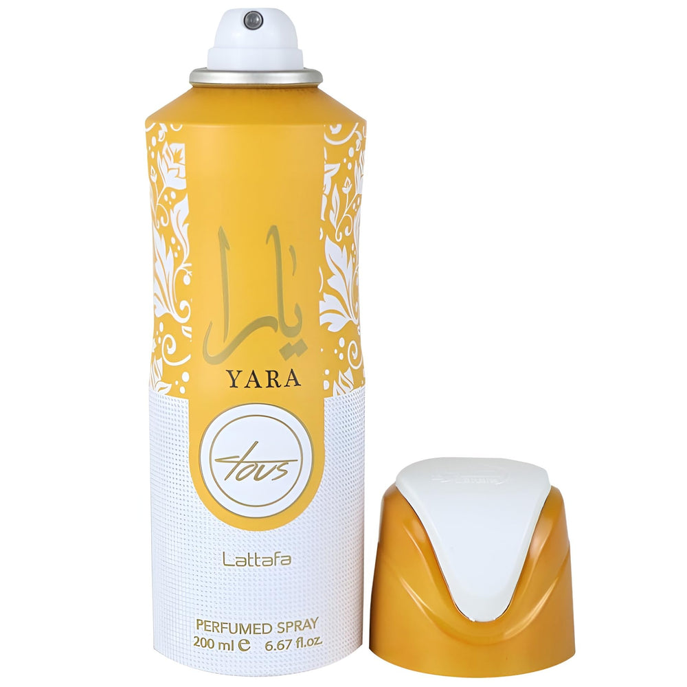 Lattafa Yara Tous application rapide offrant fraîcheur durable.