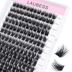 LAUBESS clusters cils-individuels 14-18mm pour une pose précise et rapide.