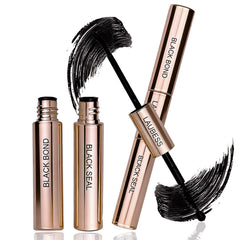 LAUBESS flacon noir 10 ml, solution 2-en-1 pour adhérence prolongée des cils.