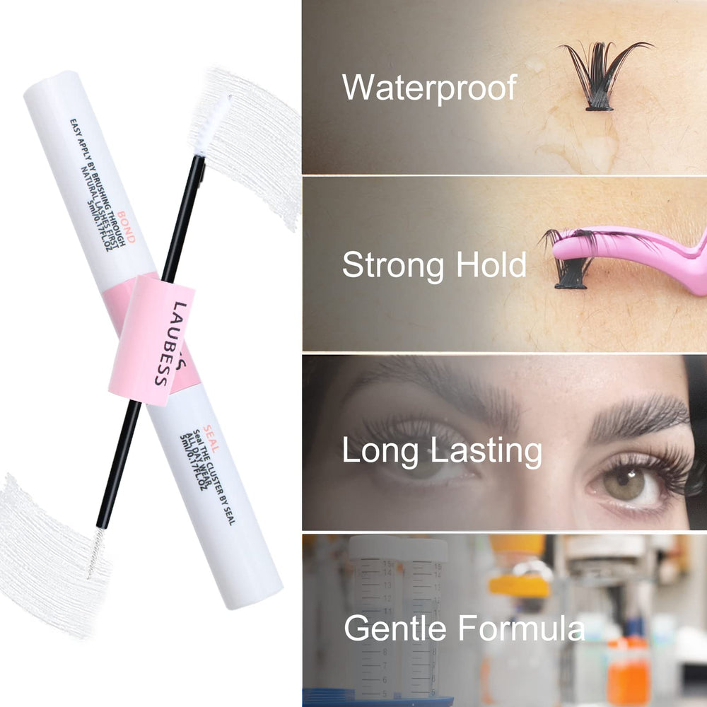 Laubess Lash Bond & Seal tenue-longue – 48 à 72 heures possibles.