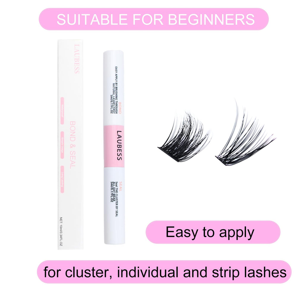 Laubess Lash Bond & Seal usage-quotidien – routine sans effort pour extensions maison.