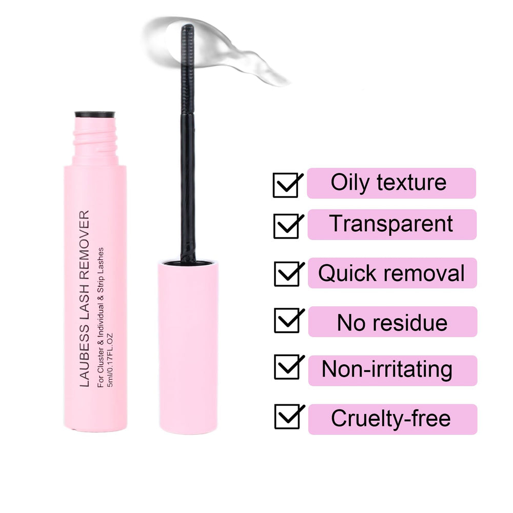 Applicateur doux LAUBESS LASH, précision pour une application sans irritation.