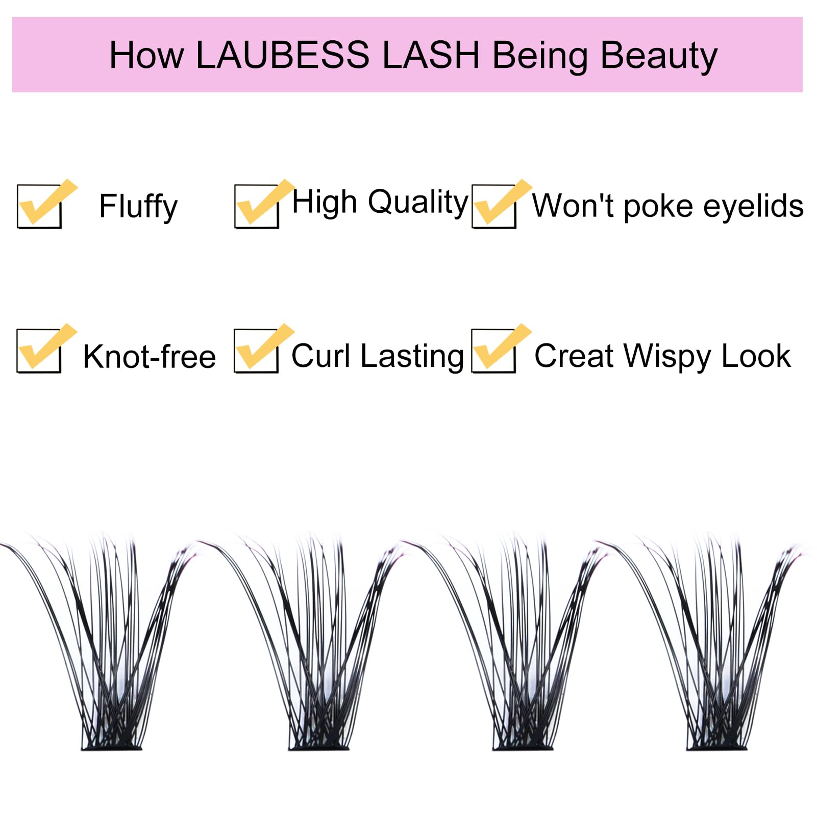 LAUBESS LASH kit scellant et dissolvant pour entretien des cils.