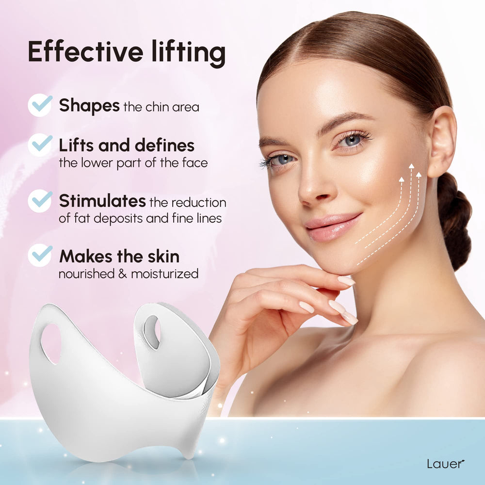 Bande-relief menton LAUER COSMETIC pour réduire le double menton