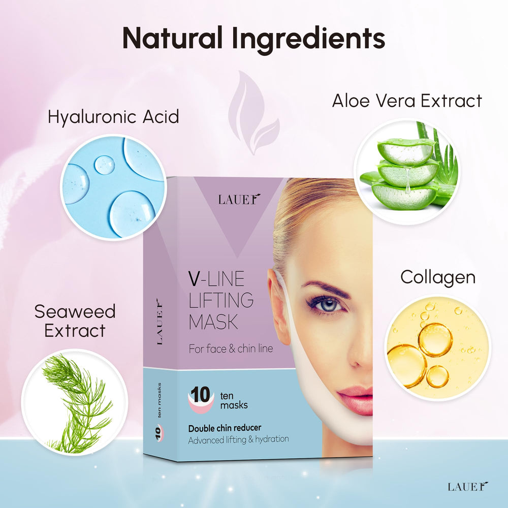 Masque hyaluronique et Aloe Vera LAUER COSMETIC pour hydratation nourrissante.
