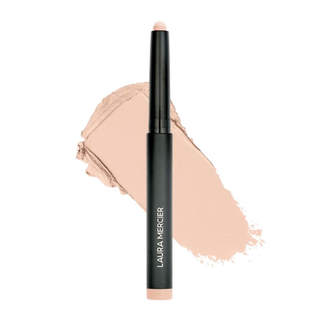 Laura Mercier Caviar Stick Vanilla Kiss – swatch sur peau, couleur riche et longue tenue